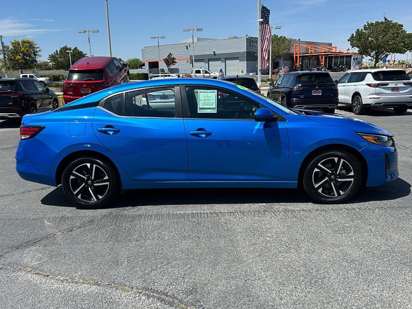 2024 BLUE Nissan Sentra (3N1AB8CVXRY) with an 4-Cyl 2.0 Liter engine, Automatic CVT w/Xtronic transmission, located at 412 Auto Vista Drive, Palmdale, 93551, (661) 945-0620, 34.592636, -118.136681- Photo#5