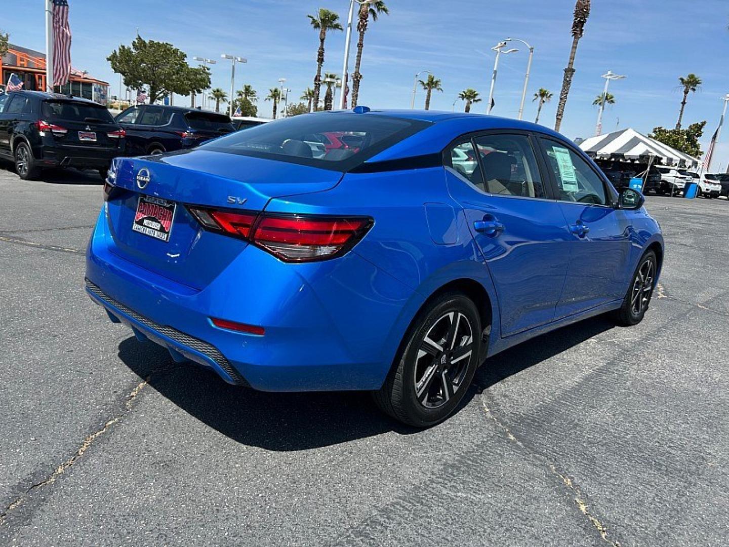 2024 BLUE Nissan Sentra (3N1AB8CVXRY) with an 4-Cyl 2.0 Liter engine, Automatic CVT w/Xtronic transmission, located at 412 Auto Vista Drive, Palmdale, 93551, (661) 945-0620, 34.592636, -118.136681- Photo#6