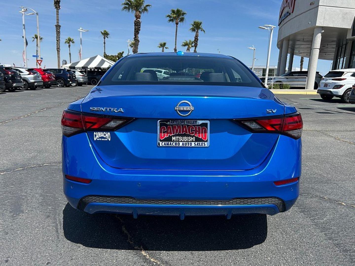 2024 BLUE Nissan Sentra (3N1AB8CVXRY) with an 4-Cyl 2.0 Liter engine, Automatic CVT w/Xtronic transmission, located at 412 Auto Vista Drive, Palmdale, 93551, (661) 945-0620, 34.592636, -118.136681- Photo#7