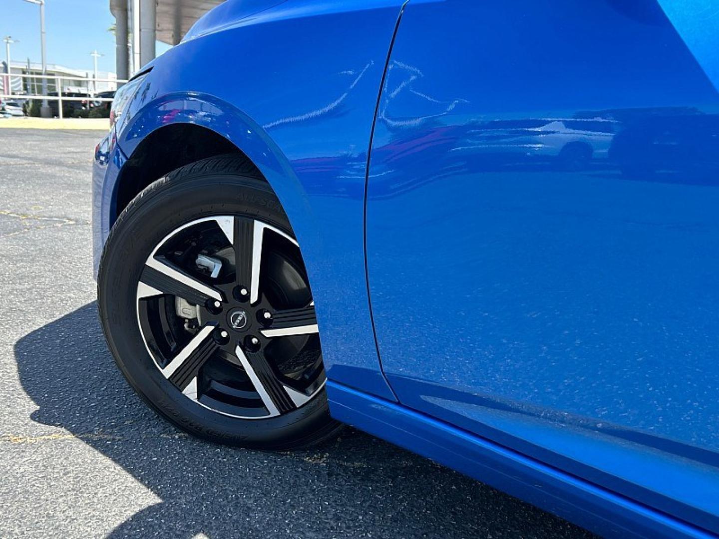 2024 BLUE Nissan Sentra (3N1AB8CVXRY) with an 4-Cyl 2.0 Liter engine, Automatic CVT w/Xtronic transmission, located at 412 Auto Vista Drive, Palmdale, 93551, (661) 945-0620, 34.592636, -118.136681- Photo#10
