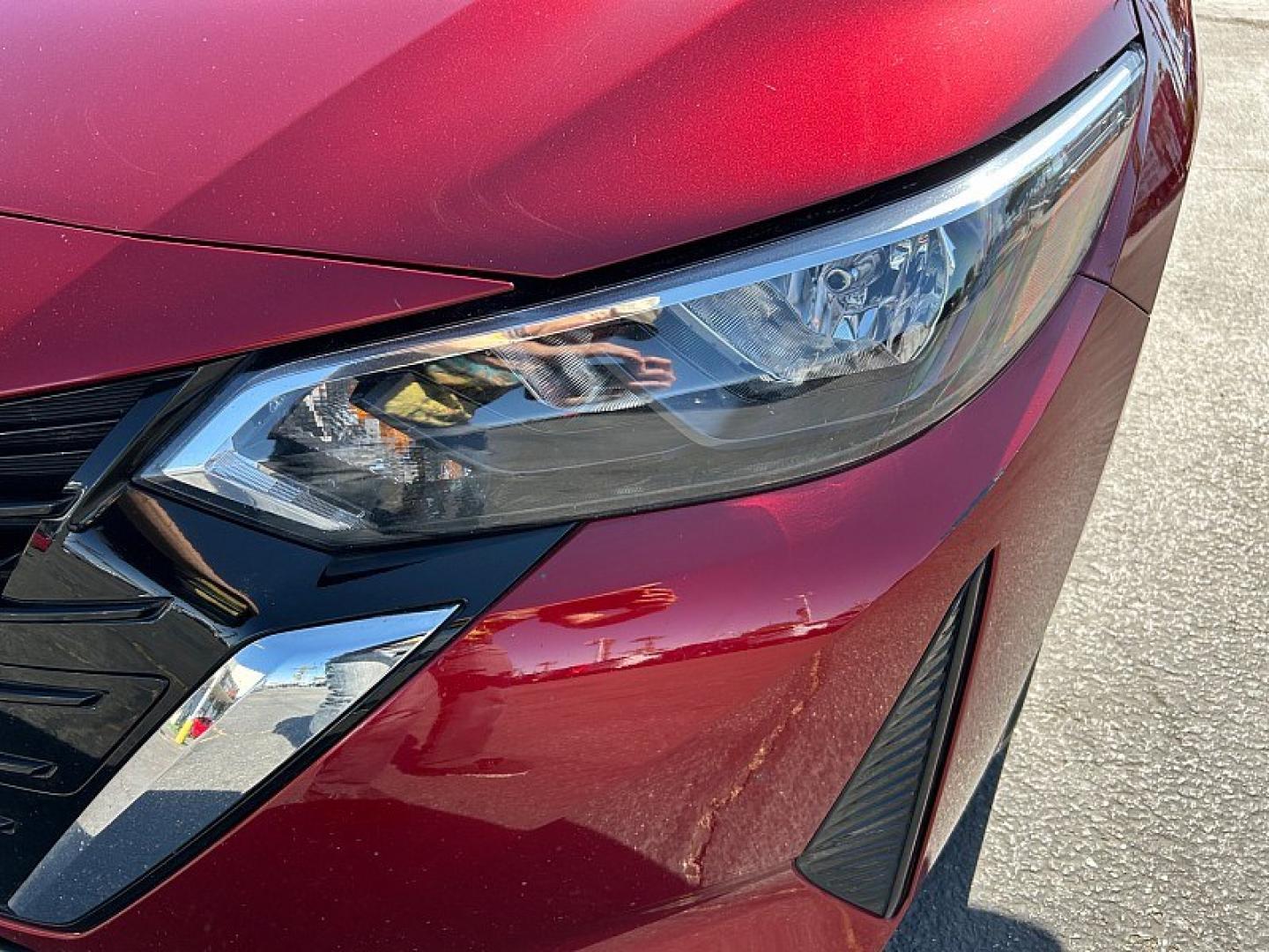 2024 RED Nissan Sentra (3N1AB8CV5RY) with an 4-Cyl 2.0 Liter engine, Automatic CVT w/Xtronic transmission, located at 412 Auto Vista Drive, Palmdale, 93551, (661) 945-0620, 34.592636, -118.136681- Photo#5