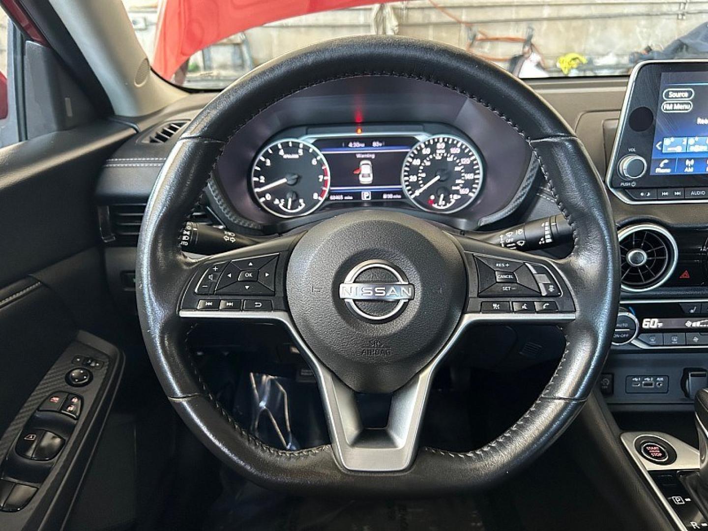 2024 RED Nissan Sentra (3N1AB8CV5RY) with an 4-Cyl 2.0 Liter engine, Automatic CVT w/Xtronic transmission, located at 412 Auto Vista Drive, Palmdale, 93551, (661) 945-0620, 34.592636, -118.136681- Photo#21