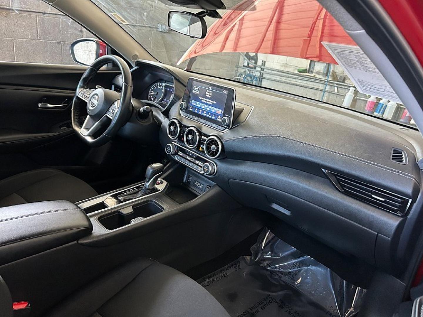 2024 RED Nissan Sentra (3N1AB8CV5RY) with an 4-Cyl 2.0 Liter engine, Automatic CVT w/Xtronic transmission, located at 412 Auto Vista Drive, Palmdale, 93551, (661) 945-0620, 34.592636, -118.136681- Photo#26