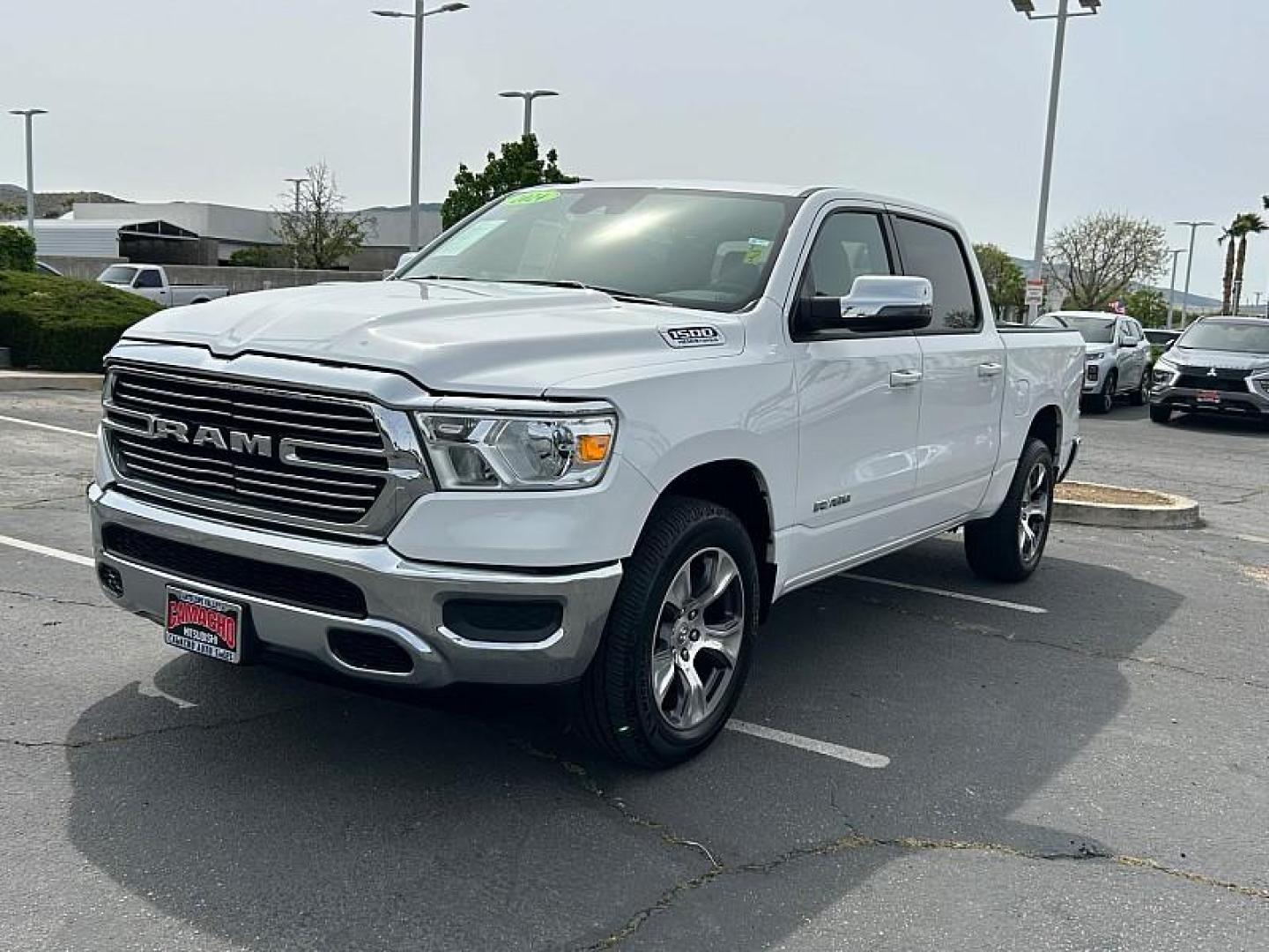 2024 WHITE Ram 1500 2WD (1C6RREJT7RN) with an 8-Cyl 5.7 Liter engine, Automatic 8-Spd transmission, located at 412 Auto Vista Drive, Palmdale, 93551, (661) 945-0620, 34.592636, -118.136681 - Photo#4