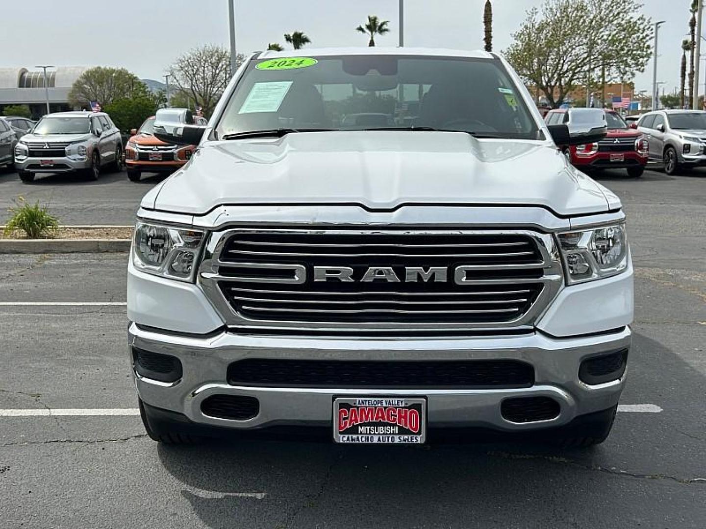 2024 WHITE Ram 1500 2WD (1C6RREJT7RN) with an 8-Cyl 5.7 Liter engine, Automatic 8-Spd transmission, located at 412 Auto Vista Drive, Palmdale, 93551, (661) 945-0620, 34.592636, -118.136681 - Photo#5