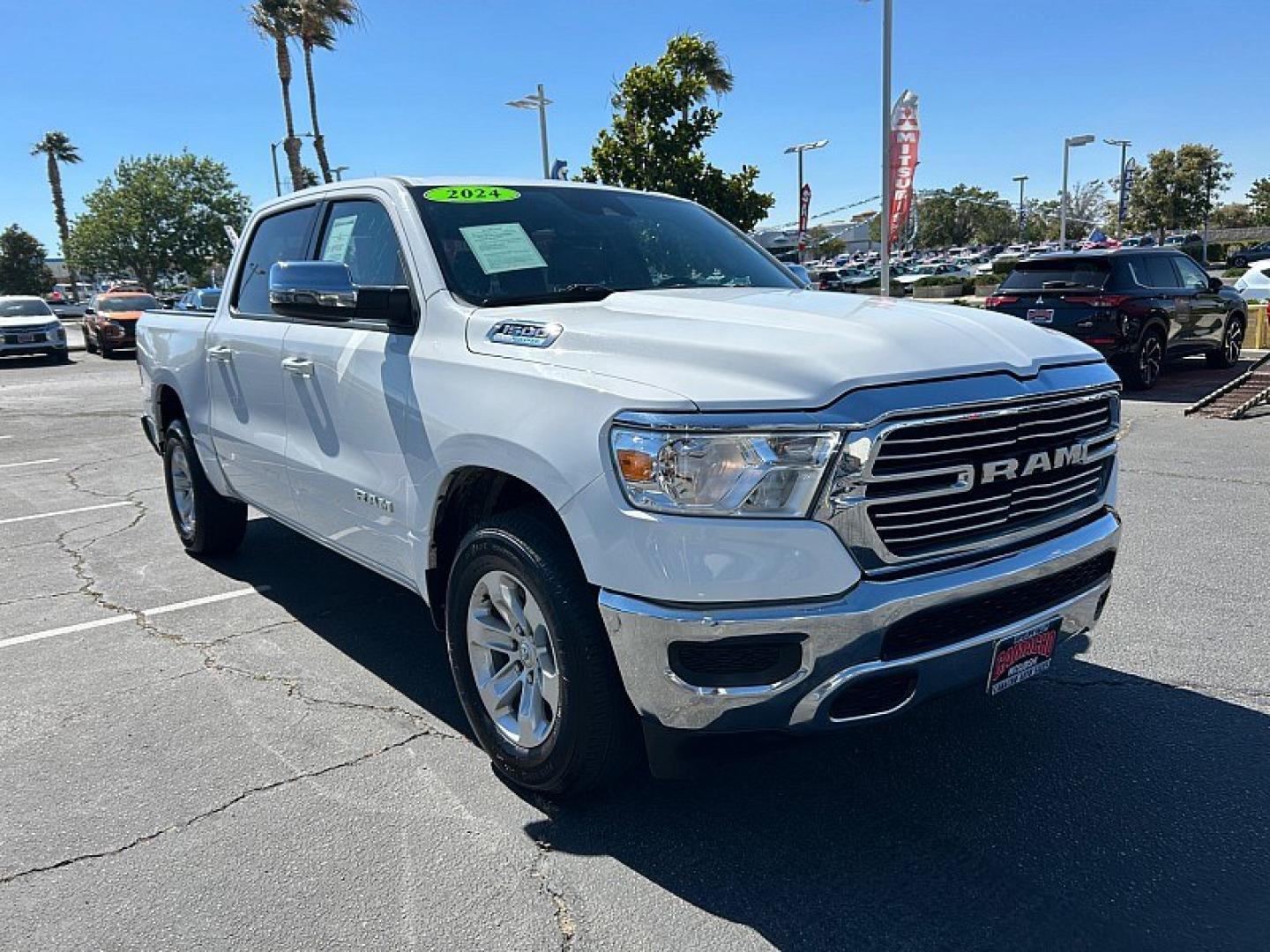 2024 White Ram 1500 2WD (1C6RREJT9RN) , Automatic 8-Spd transmission, located at 412 Auto Vista Drive, Palmdale, 93551, (661) 945-0620, 34.592636, -118.136681- Photo#0