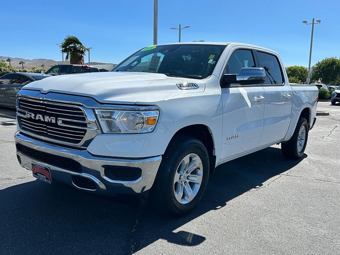 2024 White Ram 1500 2WD (1C6RREJT9RN) , Automatic 8-Spd transmission, located at 412 Auto Vista Drive, Palmdale, 93551, (661) 945-0620, 34.592636, -118.136681- Photo#2