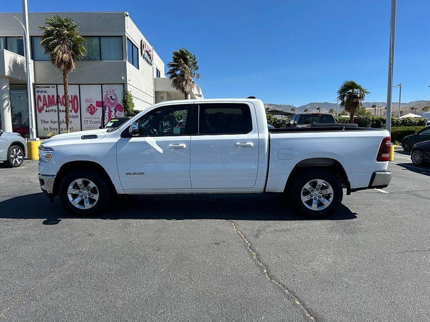 2024 White Ram 1500 2WD (1C6RREJT9RN) , Automatic 8-Spd transmission, located at 412 Auto Vista Drive, Palmdale, 93551, (661) 945-0620, 34.592636, -118.136681- Photo#3