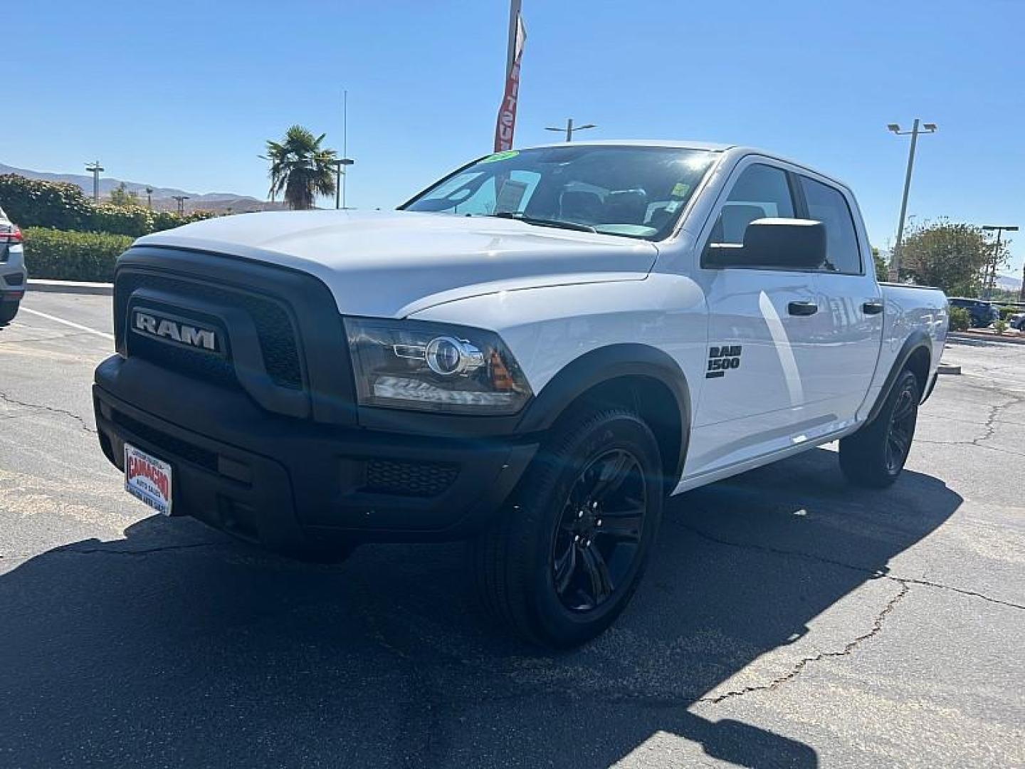 2024 WHITE Ram 1500 Classic 2WD (1C6RR6LG3RS) with an 6-Cyl 3.6 Liter engine, Automatic 8-Spd transmission, located at 412 Auto Vista Drive, Palmdale, 93551, (661) 945-0620, 34.592636, -118.136681 - Photo#2