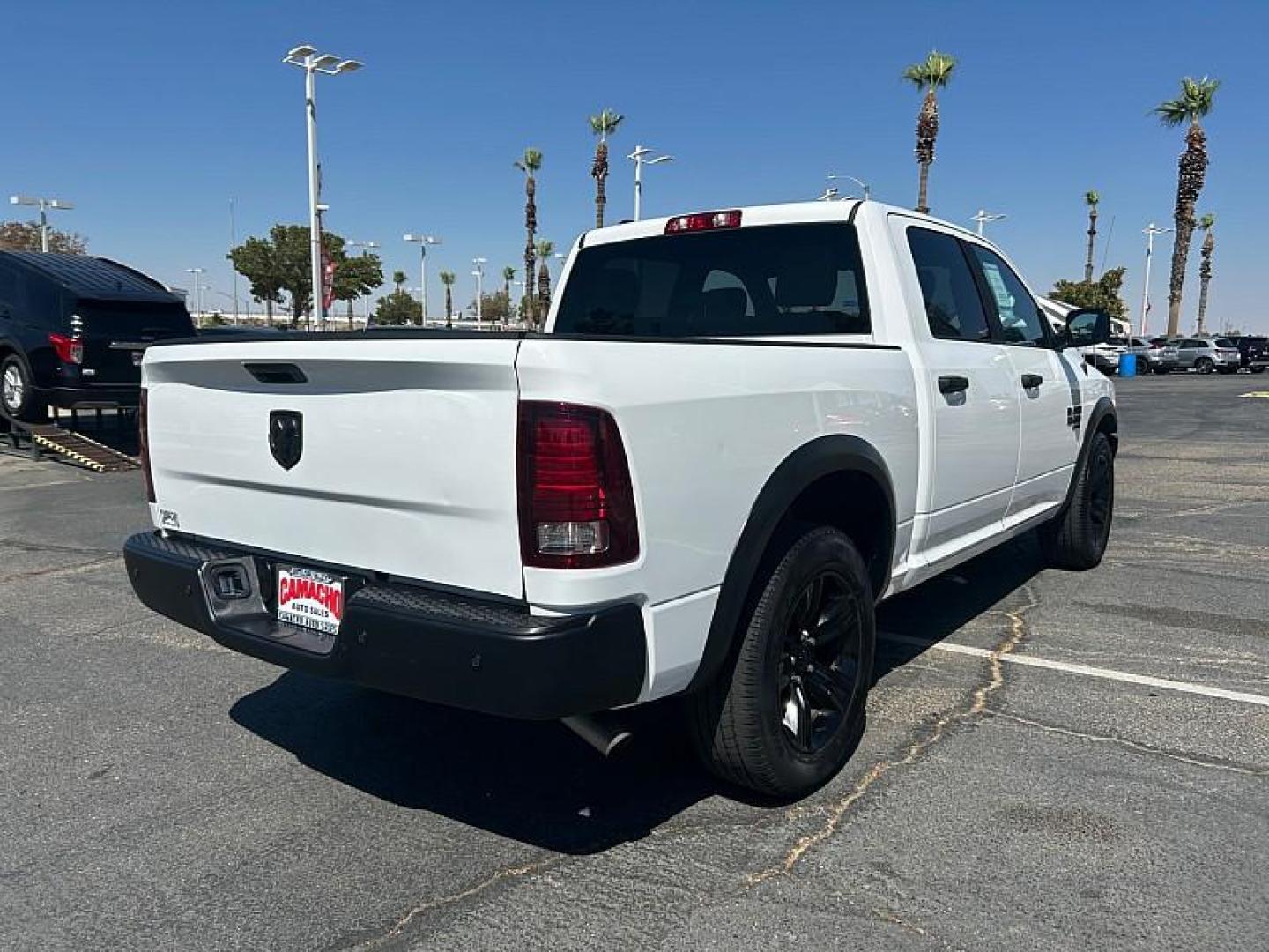 2024 WHITE Ram 1500 Classic 2WD (1C6RR6LG3RS) with an 6-Cyl 3.6 Liter engine, Automatic 8-Spd transmission, located at 412 Auto Vista Drive, Palmdale, 93551, (661) 945-0620, 34.592636, -118.136681 - Photo#4