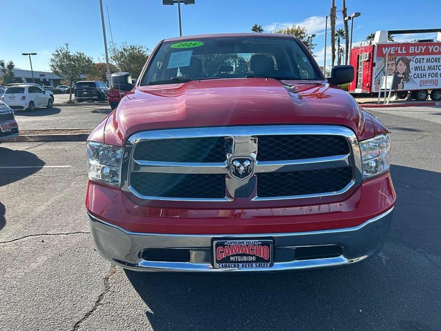 2024 RED Ram 1500 Classic 2WD (1C6RR6GG0RS) with an 6-Cyl 3.6 Liter engine, Automatic 8-Spd transmission, located at 412 Auto Vista Drive, Palmdale, 93551, (661) 945-0620, 34.592636, -118.136681 - Photo#1