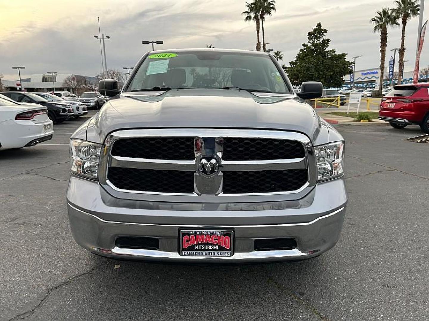 2024 SILVER Ram 1500 Classic 2WD (1C6RR6GG8RS) with an 6-Cyl 3.6 Liter engine, Automatic 8-Spd transmission, located at 412 Auto Vista Drive, Palmdale, 93551, (661) 945-0620, 34.592636, -118.136681 - Photo#2
