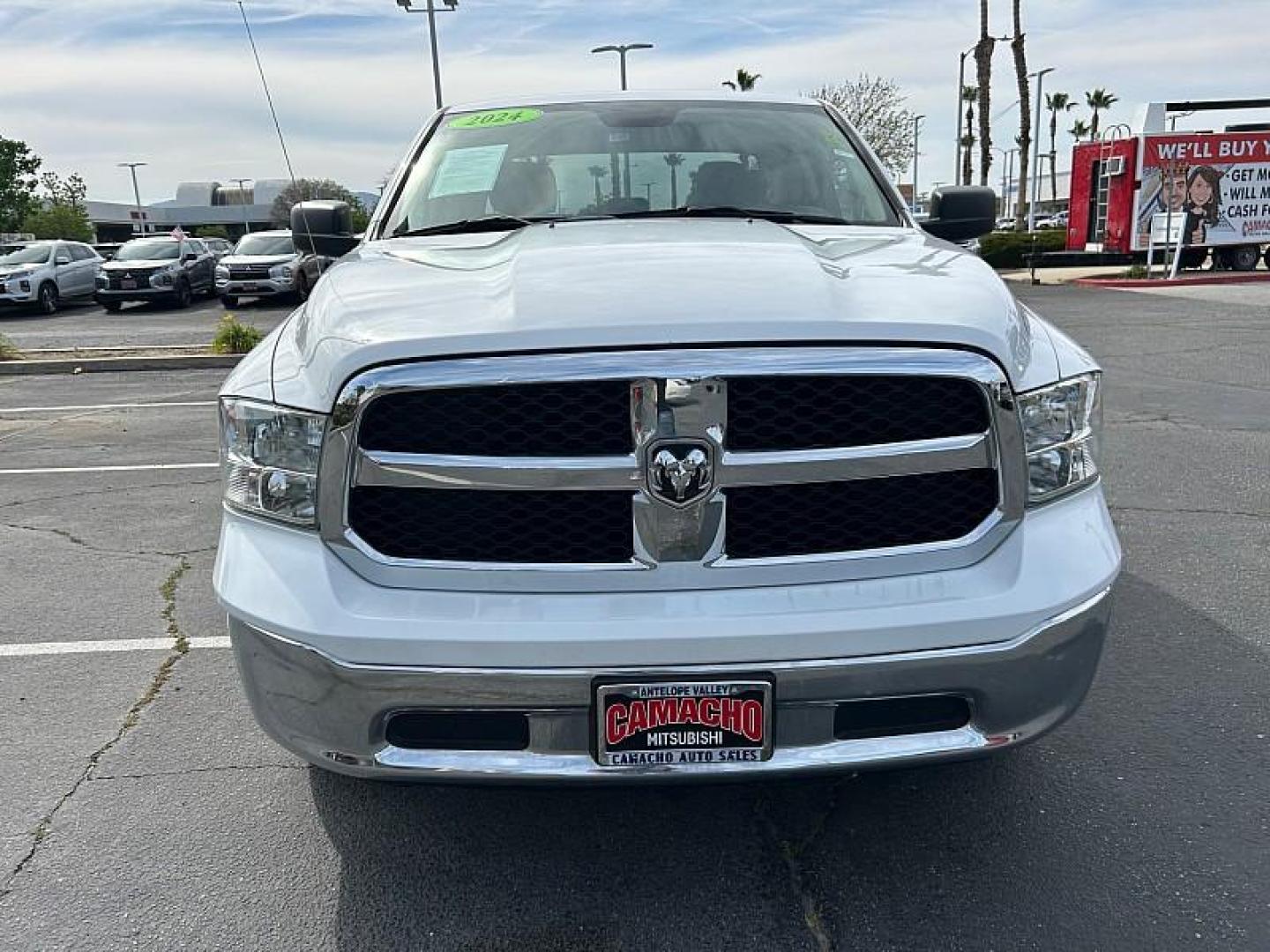 2024 WHITE Ram 1500 Classic 2WD (1C6RR6GGXRS) with an 6-Cyl 3.6 Liter engine, Automatic 8-Spd transmission, located at 412 Auto Vista Drive, Palmdale, 93551, (661) 945-0620, 34.592636, -118.136681 - Photo#31
