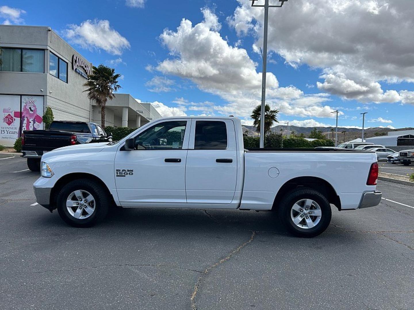 2024 WHITE Ram 1500 Classic 2WD (1C6RR6GG2RS) with an 6-Cyl 3.6 Liter engine, Automatic 8-Spd transmission, located at 412 Auto Vista Drive, Palmdale, 93551, (661) 945-0620, 34.592636, -118.136681- Photo#3