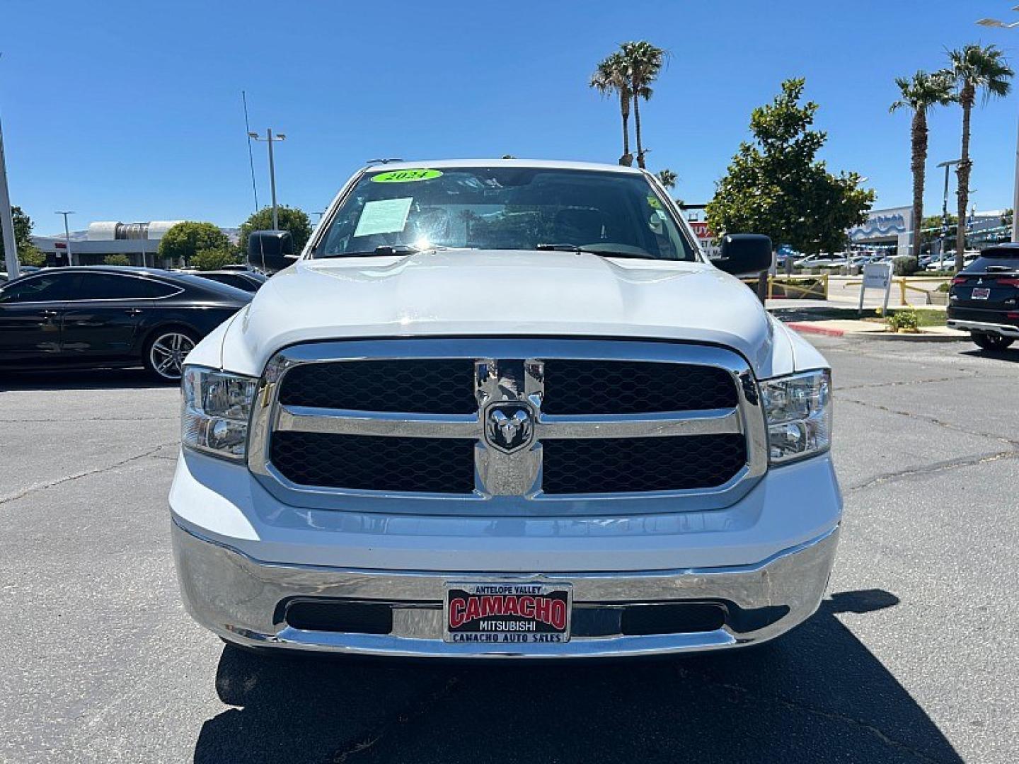 2024 WHITE Ram 1500 Classic 2WD (1C6RR6GG5RS) with an 6-Cyl 3.6 Liter engine, Automatic 8-Spd transmission, located at 412 Auto Vista Drive, Palmdale, 93551, (661) 945-0620, 34.592636, -118.136681- Photo#1