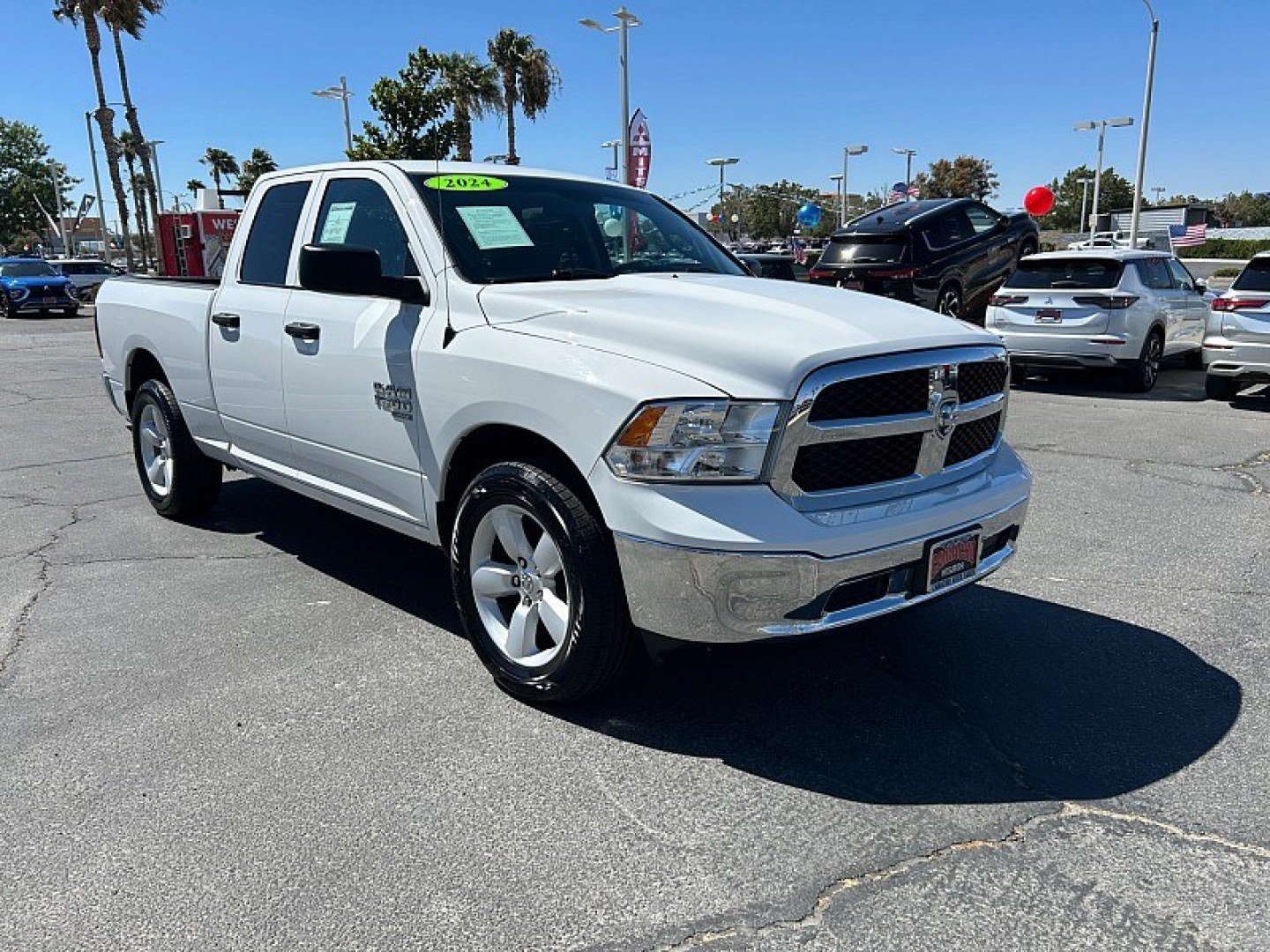 2024 White Ram 1500 Classic 2WD (1C6RR6GG5RS) , Automatic 8-Spd transmission, located at 412 Auto Vista Drive, Palmdale, 93551, (661) 945-0620, 34.592636, -118.136681- Photo#0