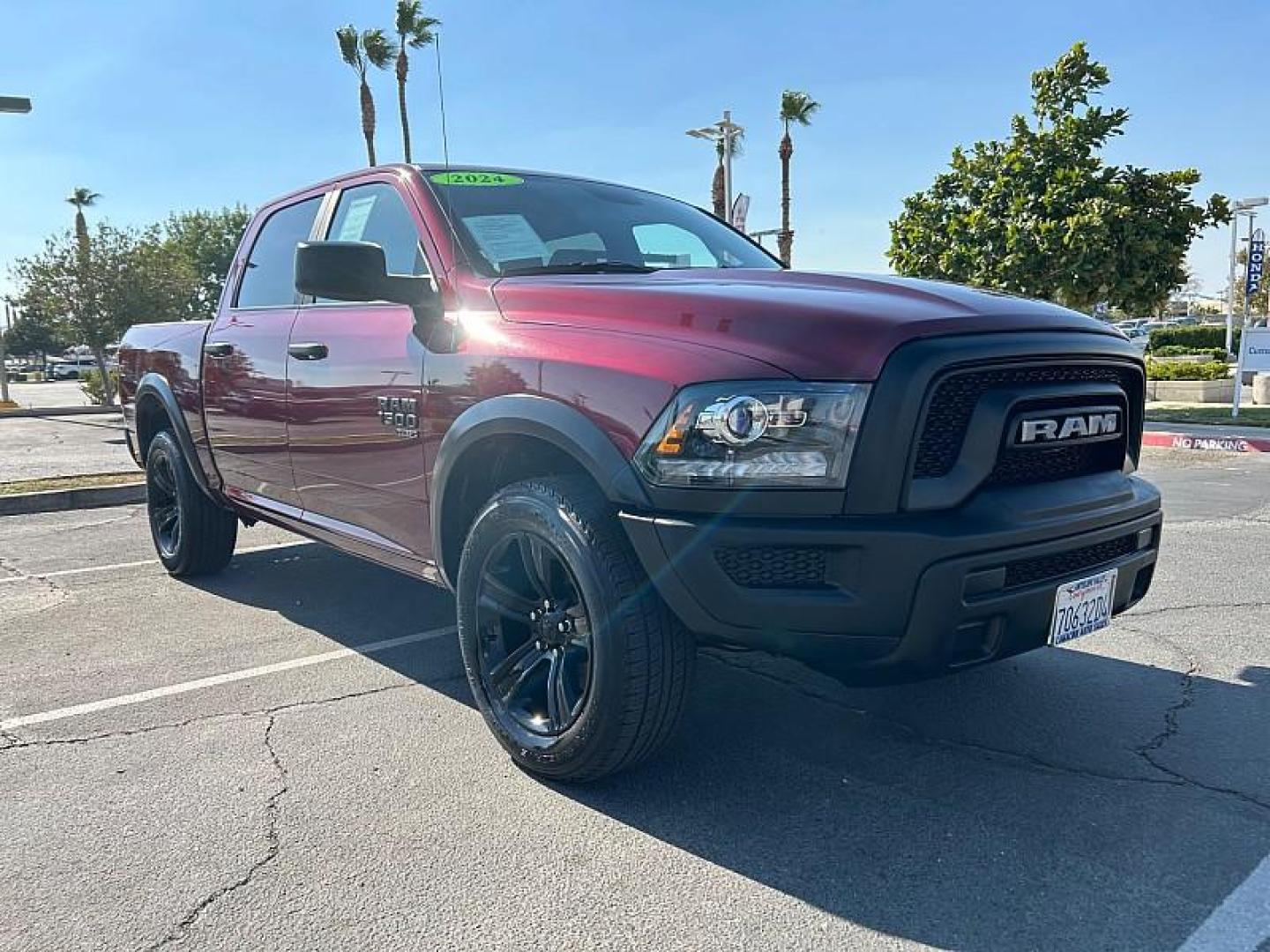 2024 RED Ram 1500 Classic 4WD (1C6RR7LG4RS) with an 6-Cyl 3.6 Liter engine, Automatic 8-Spd transmission, located at 412 Auto Vista Drive, Palmdale, 93551, (661) 945-0620, 34.592636, -118.136681 - Photo#0