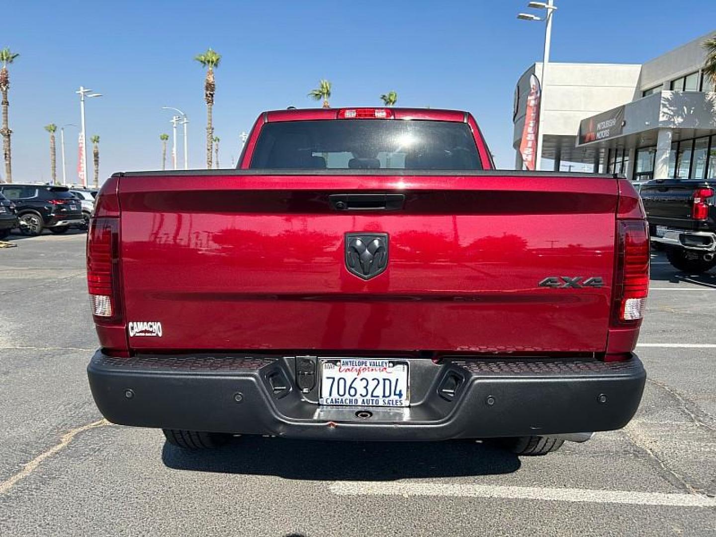 2024 RED Ram 1500 Classic 4WD (1C6RR7LG4RS) with an 6-Cyl 3.6 Liter engine, Automatic 8-Spd transmission, located at 412 Auto Vista Drive, Palmdale, 93551, (661) 945-0620, 34.592636, -118.136681 - Photo#2