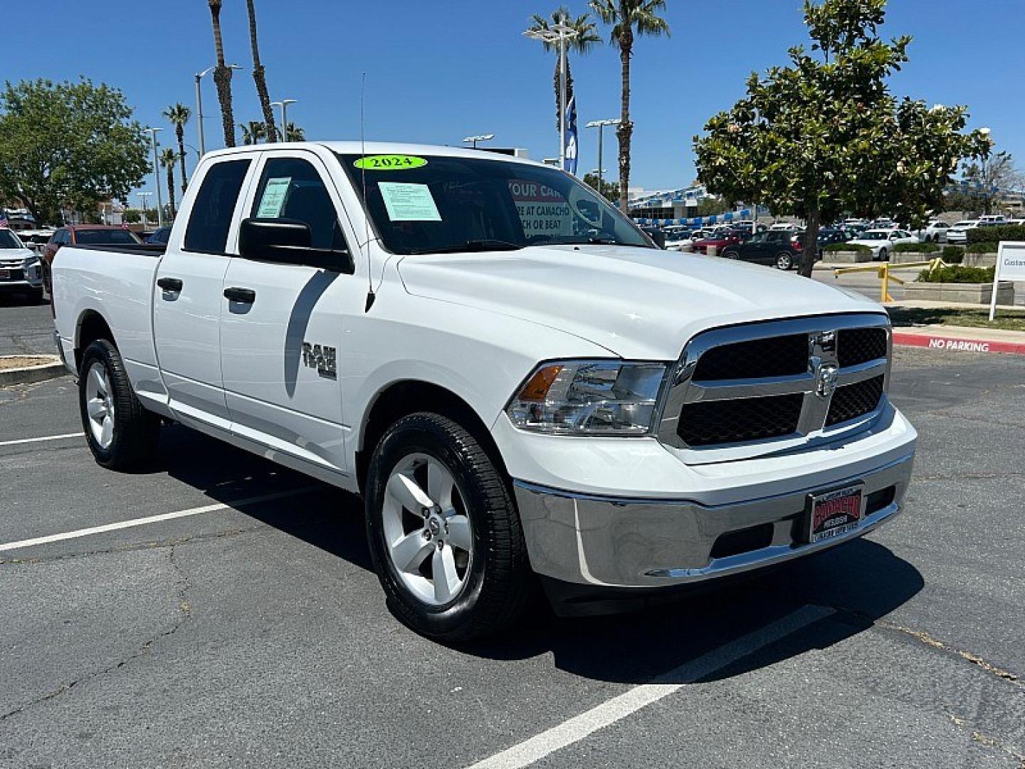 2024 WHITE Ram 1500 Classic 4WD (1C6RR7GG5RS) with an 6-Cyl 3.6 Liter engine, Automatic 8-Spd transmission, located at 412 Auto Vista Drive, Palmdale, 93551, (661) 945-0620, 34.592636, -118.136681 - Photo#0