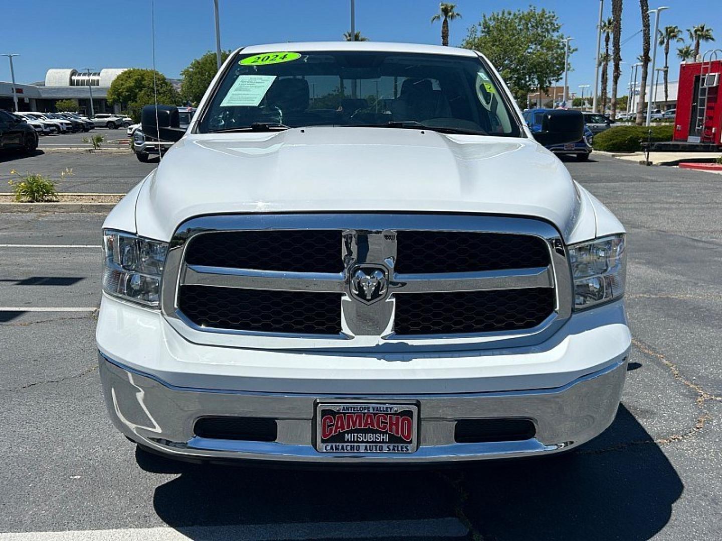2024 WHITE Ram 1500 Classic 4WD (1C6RR7GG5RS) with an 6-Cyl 3.6 Liter engine, Automatic 8-Spd transmission, located at 412 Auto Vista Drive, Palmdale, 93551, (661) 945-0620, 34.592636, -118.136681 - Photo#1