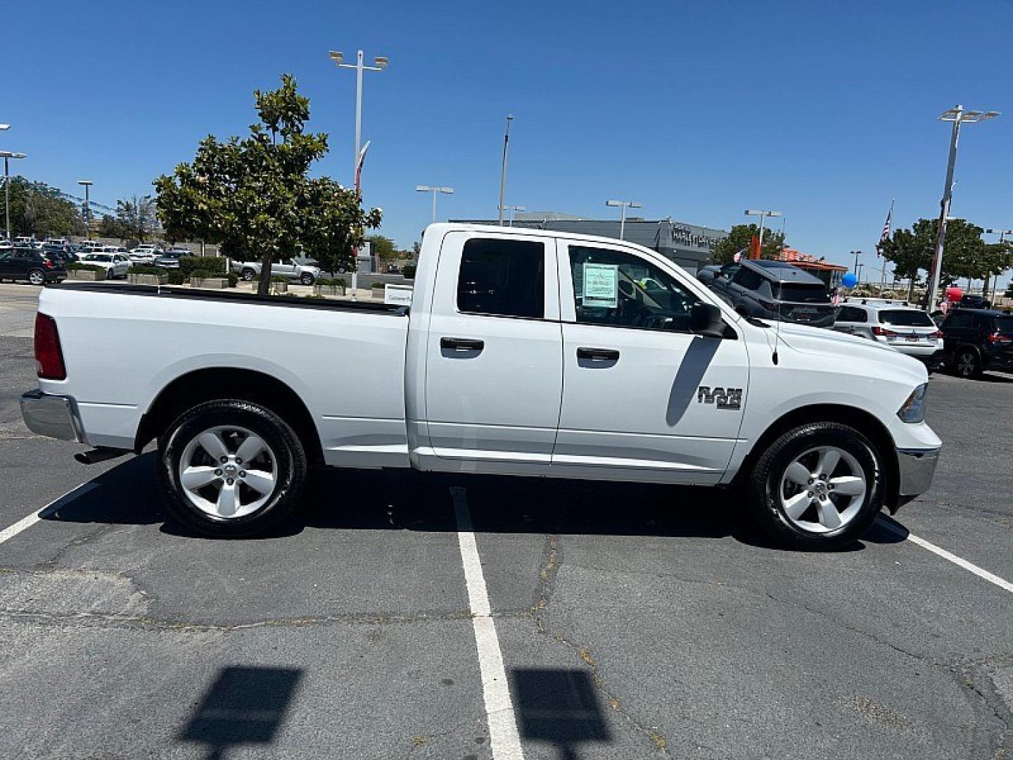 2024 WHITE Ram 1500 Classic 4WD (1C6RR7GG5RS) with an 6-Cyl 3.6 Liter engine, Automatic 8-Spd transmission, located at 412 Auto Vista Drive, Palmdale, 93551, (661) 945-0620, 34.592636, -118.136681 - Photo#7