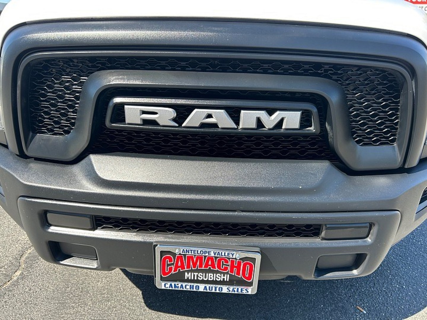 2024 White /Black Ram 1500 Classic 4WD (1C6RR7LG3RS) , Automatic 8-Spd transmission, located at 412 Auto Vista Drive, Palmdale, 93551, (661) 945-0620, 34.592636, -118.136681 - WARLOCK PACKAGE and bull; CREW CAB 4X4 and bull; 20-INCH BLACK WHEELS and bull; BACKUP CAMERAGet bold styling and everyday versatility in this 2024 Ram 1500 Classic Warlock Crew Cab 4x4 with 56,770 miles. Finished in Bright White Clearcoat with a black cloth interior, this truck stands out with 2- Photo#10