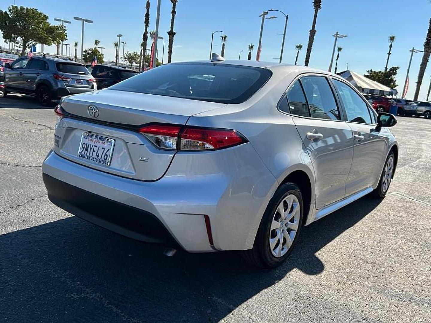 2024 SILVER Toyota Corolla (5YFB4MDE7RP) with an 4-Cyl 2.0 Liter engine, Automatic CVT transmission, located at 412 Auto Vista Drive, Palmdale, 93551, (661) 945-0620, 34.592636, -118.136681 - Photo#6