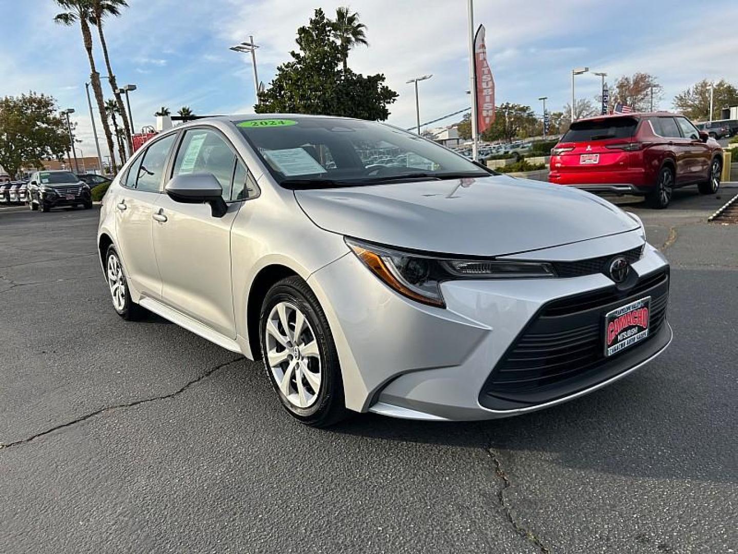 2024 SILVER Toyota Corolla (5YFB4MDE0RP) with an 4-Cyl Hybrid 1.8 Liter engine, Automatic CVT transmission, located at 412 Auto Vista Drive, Palmdale, 93551, (661) 945-0620, 34.592636, -118.136681 - Photo#0