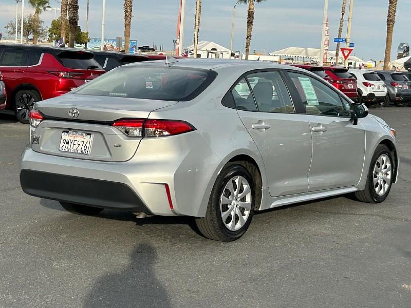 2024 SILVER Toyota Corolla (5YFB4MDE0RP) with an 4-Cyl Hybrid 1.8 Liter engine, Automatic CVT transmission, located at 412 Auto Vista Drive, Palmdale, 93551, (661) 945-0620, 34.592636, -118.136681 - Photo#10