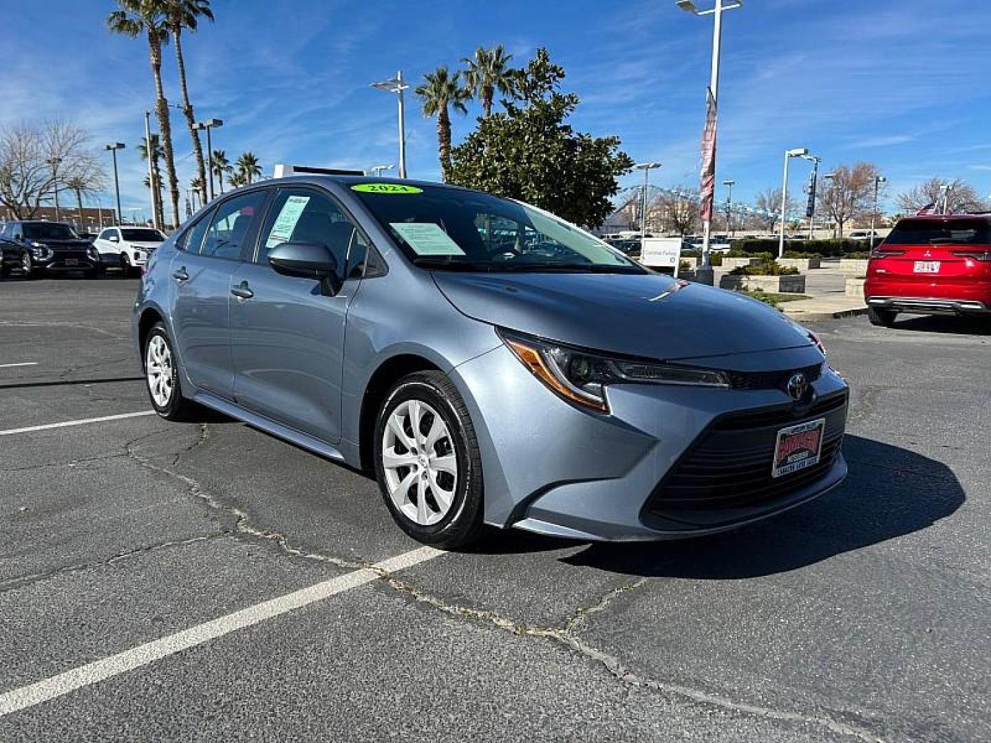 2024 GRAY Toyota Corolla (5YFB4MDEXRP) with an 4-Cyl 2.0 Liter engine, Automatic transmission, located at 412 Auto Vista Drive, Palmdale, 93551, (661) 945-0620, 34.592636, -118.136681 - Photo#0