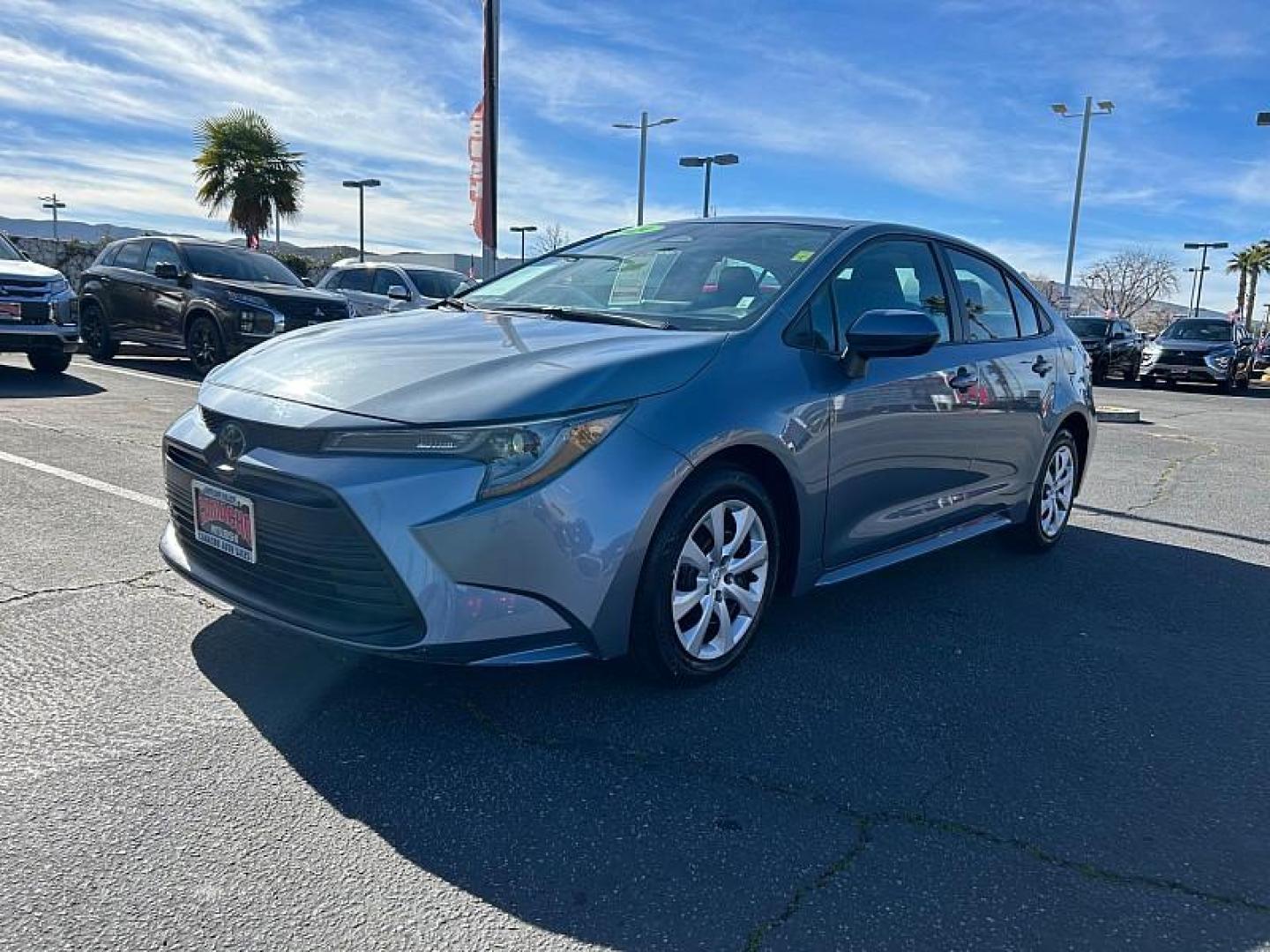 2024 GRAY Toyota Corolla (5YFB4MDEXRP) with an 4-Cyl 2.0 Liter engine, Automatic transmission, located at 412 Auto Vista Drive, Palmdale, 93551, (661) 945-0620, 34.592636, -118.136681 - Photo#2