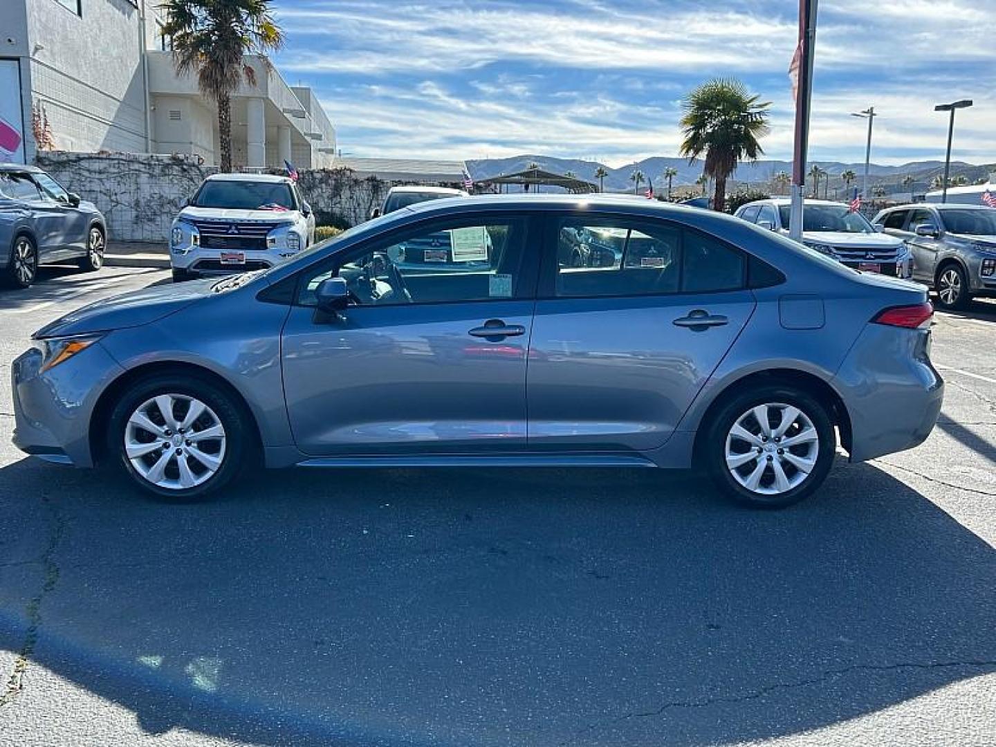 2024 GRAY Toyota Corolla (5YFB4MDEXRP) with an 4-Cyl 2.0 Liter engine, Automatic transmission, located at 412 Auto Vista Drive, Palmdale, 93551, (661) 945-0620, 34.592636, -118.136681 - Photo#3