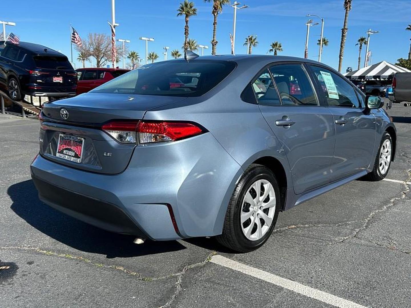 2024 GRAY Toyota Corolla (5YFB4MDEXRP) with an 4-Cyl 2.0 Liter engine, Automatic transmission, located at 412 Auto Vista Drive, Palmdale, 93551, (661) 945-0620, 34.592636, -118.136681 - Photo#6