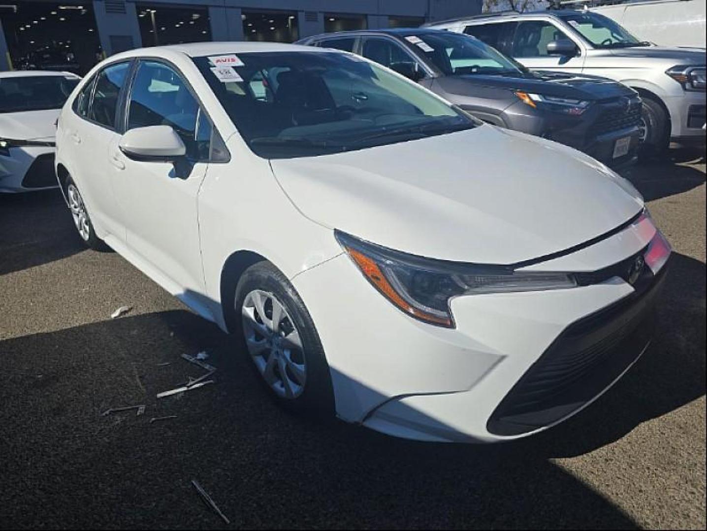 2024 WHITE Toyota Corolla (5YFB4MDEXRP) with an 4-Cyl Hybrid 1.8 Liter engine, Automatic CVT transmission, located at 412 Auto Vista Drive, Palmdale, 93551, (661) 945-0620, 34.592636, -118.136681 - Photo#1