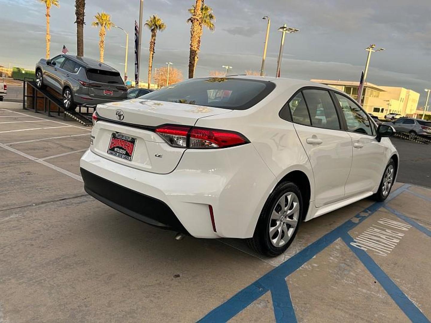2024 WHITE Toyota Corolla (5YFB4MDEXRP) with an 4-Cyl Hybrid 1.8 Liter engine, Automatic CVT transmission, located at 412 Auto Vista Drive, Palmdale, 93551, (661) 945-0620, 34.592636, -118.136681 - Photo#10