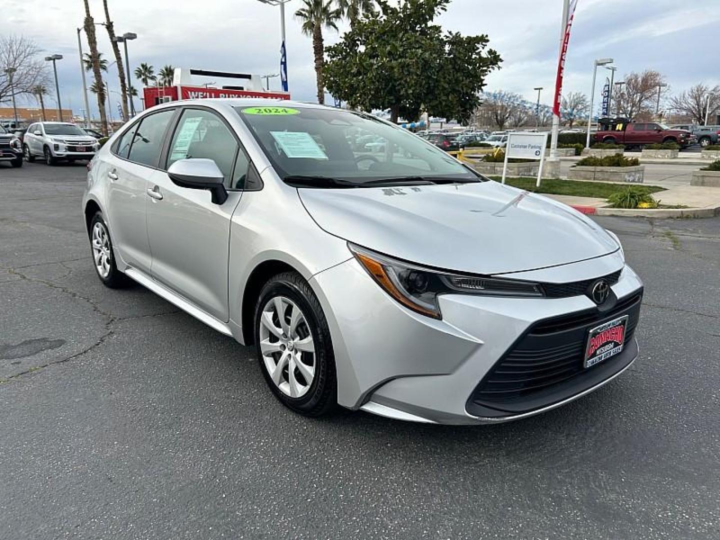2024 GRAY Toyota Corolla (5YFB4MDE6RP) with an 4-Cyl Hybrid 1.8 Liter engine, Automatic CVT transmission, located at 412 Auto Vista Drive, Palmdale, 93551, (661) 945-0620, 34.592636, -118.136681 - Photo#0