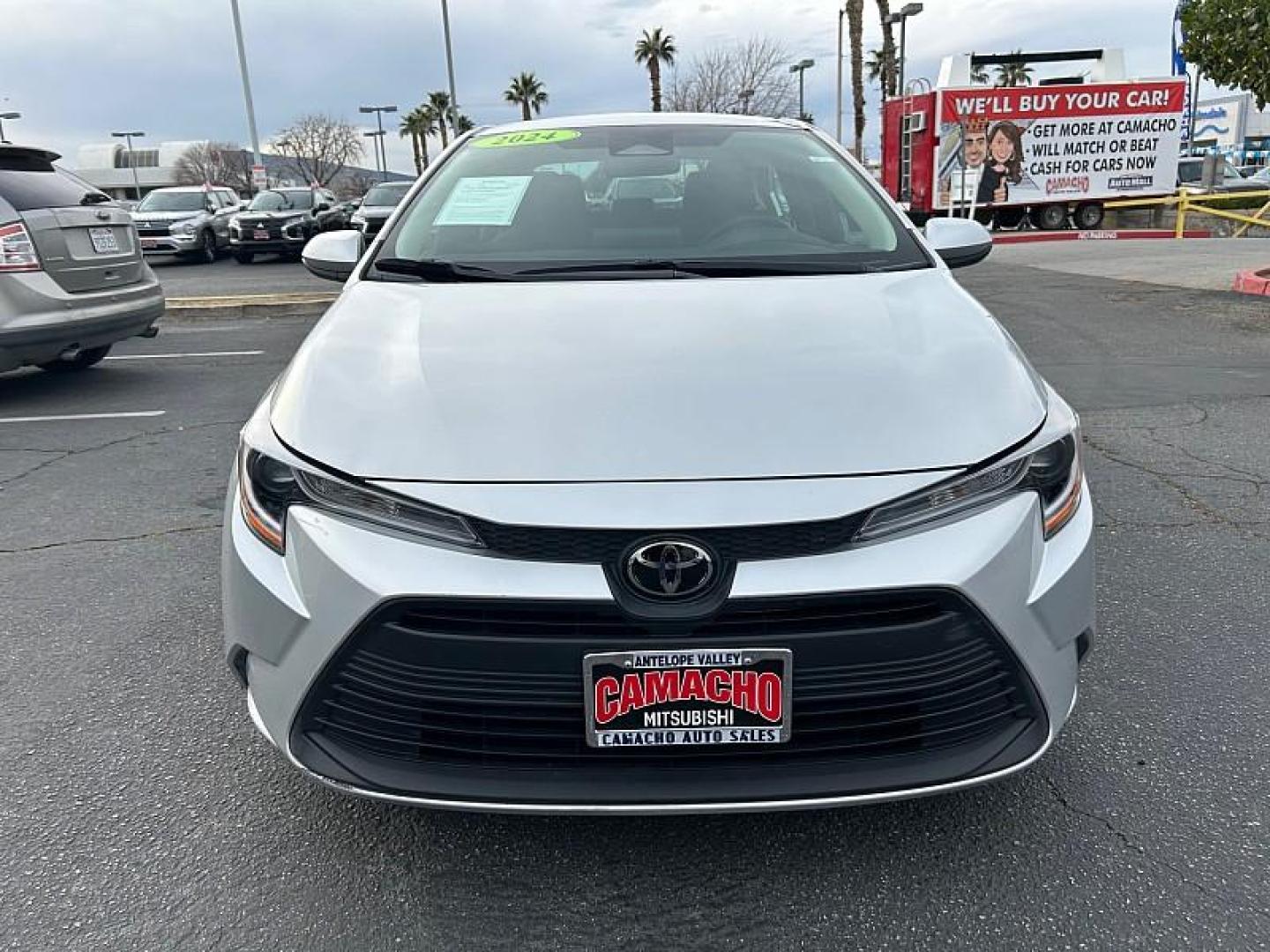 2024 GRAY Toyota Corolla (5YFB4MDE6RP) with an 4-Cyl Hybrid 1.8 Liter engine, Automatic CVT transmission, located at 412 Auto Vista Drive, Palmdale, 93551, (661) 945-0620, 34.592636, -118.136681 - Photo#1