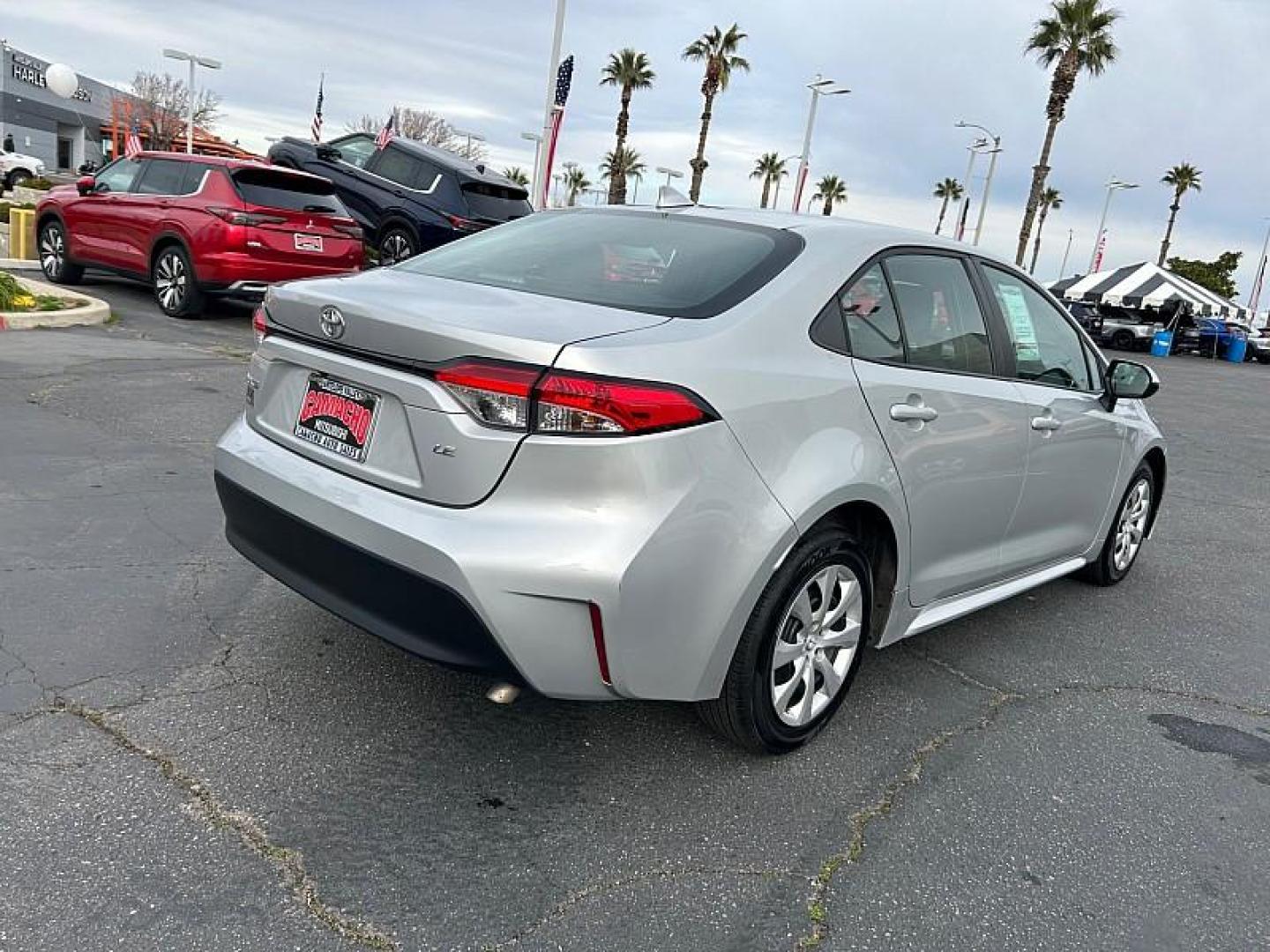 2024 GRAY Toyota Corolla (5YFB4MDE6RP) with an 4-Cyl Hybrid 1.8 Liter engine, Automatic CVT transmission, located at 412 Auto Vista Drive, Palmdale, 93551, (661) 945-0620, 34.592636, -118.136681 - Photo#2