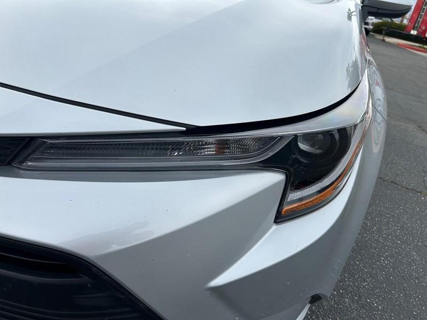 2024 GRAY Toyota Corolla (5YFB4MDE6RP) with an 4-Cyl Hybrid 1.8 Liter engine, Automatic CVT transmission, located at 412 Auto Vista Drive, Palmdale, 93551, (661) 945-0620, 34.592636, -118.136681 - Photo#9