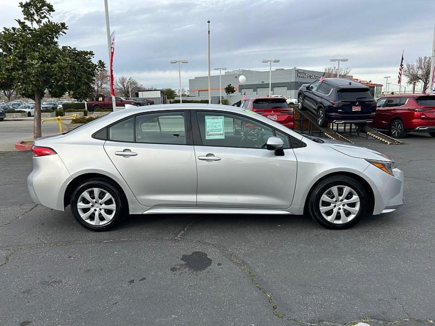 2024 GRAY Toyota Corolla (5YFB4MDE6RP) with an 4-Cyl Hybrid 1.8 Liter engine, Automatic CVT transmission, located at 412 Auto Vista Drive, Palmdale, 93551, (661) 945-0620, 34.592636, -118.136681 - Photo#11