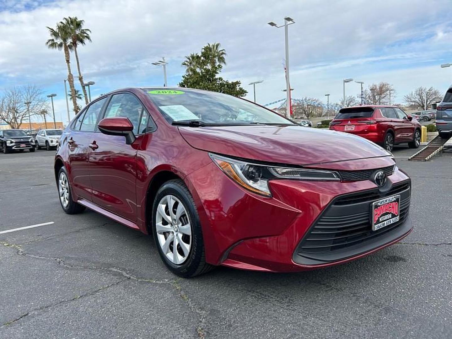 2024 RED Toyota Corolla (5YFB4MDE5RP) with an 4-Cyl 2.0 Liter engine, Automatic CVT transmission, located at 412 Auto Vista Drive, Palmdale, 93551, (661) 945-0620, 34.592636, -118.136681 - Photo#0