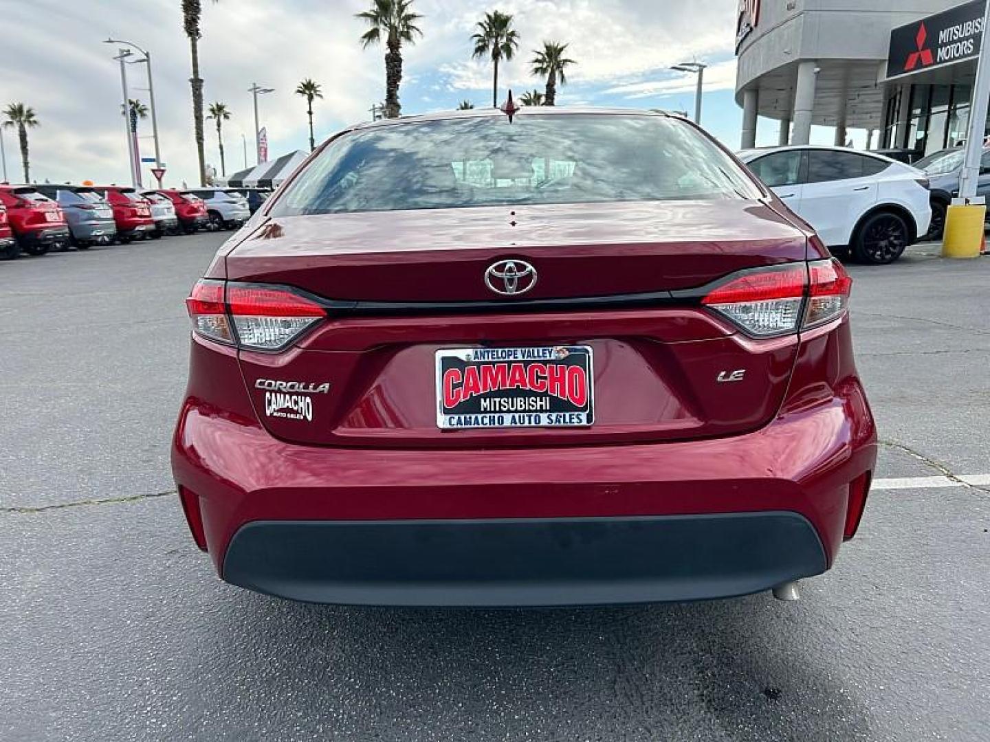 2024 RED Toyota Corolla (5YFB4MDE5RP) with an 4-Cyl 2.0 Liter engine, Automatic CVT transmission, located at 412 Auto Vista Drive, Palmdale, 93551, (661) 945-0620, 34.592636, -118.136681 - Photo#6