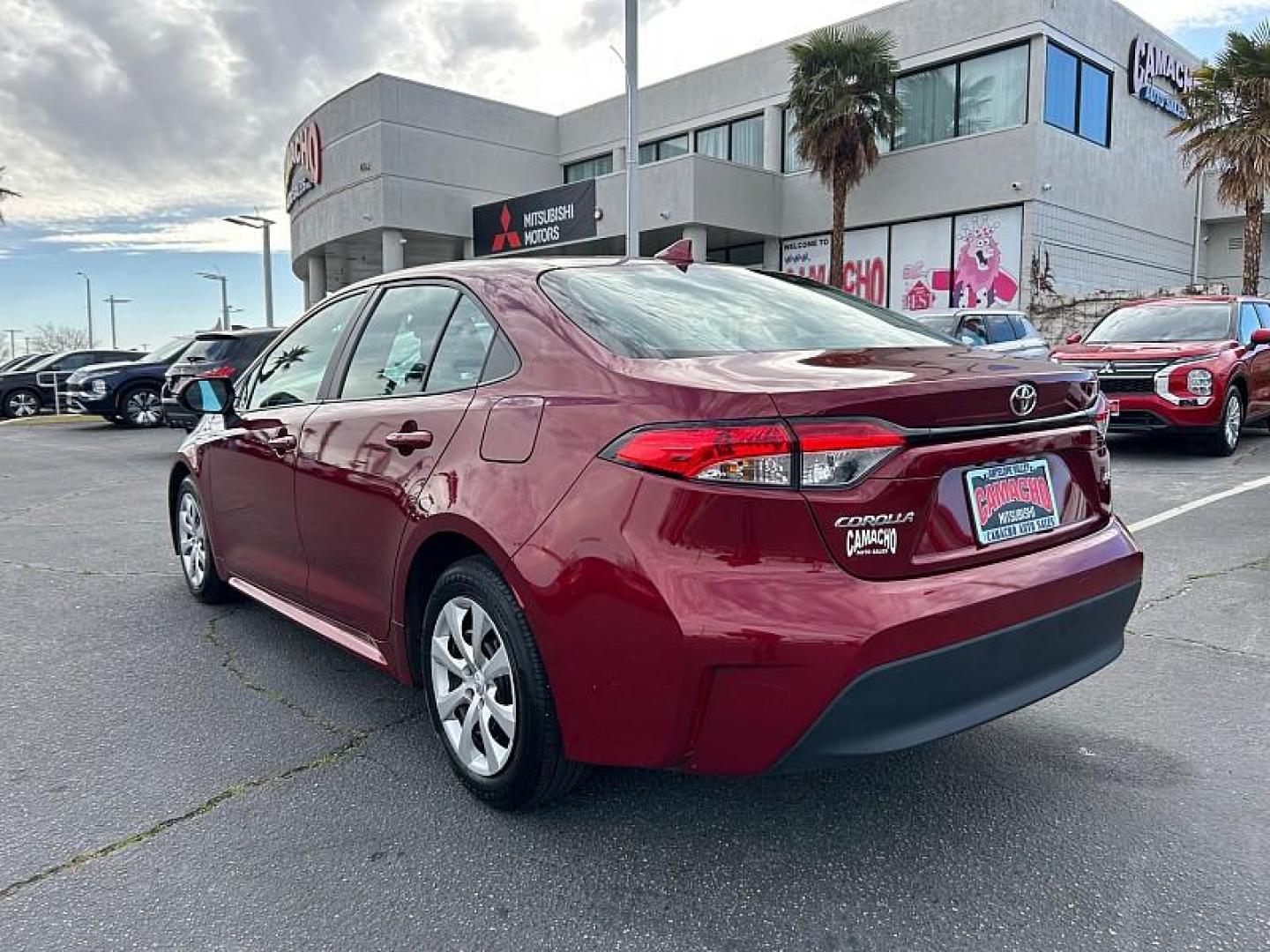 2024 RED Toyota Corolla (5YFB4MDE5RP) with an 4-Cyl 2.0 Liter engine, Automatic CVT transmission, located at 412 Auto Vista Drive, Palmdale, 93551, (661) 945-0620, 34.592636, -118.136681 - Photo#7