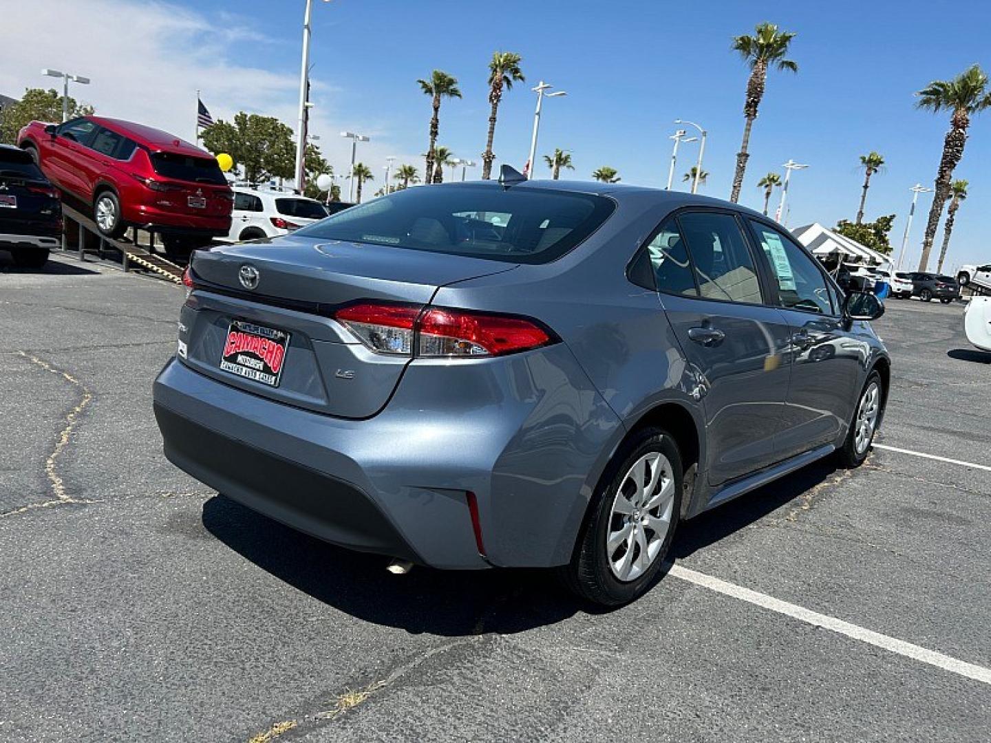 2024 GRAY Toyota Corolla (5YFB4MDE5RP) with an 4-Cyl Hybrid 1.8 Liter engine, Automatic CVT transmission, located at 412 Auto Vista Drive, Palmdale, 93551, (661) 945-0620, 34.592636, -118.136681- Photo#2