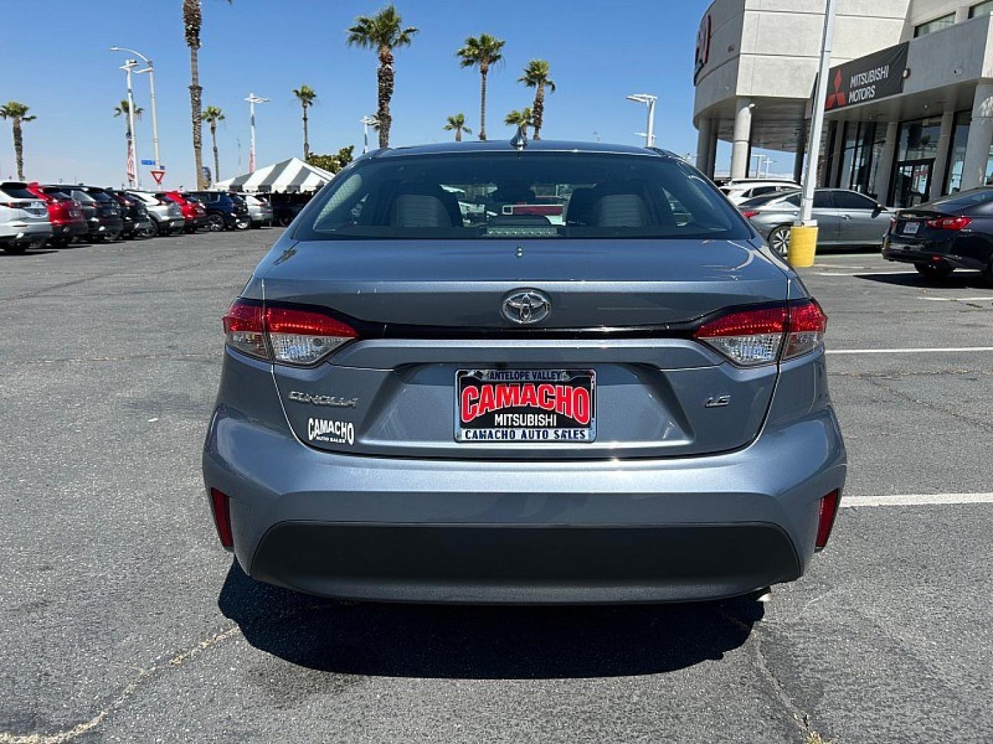 2024 GRAY Toyota Corolla (5YFB4MDE5RP) with an 4-Cyl Hybrid 1.8 Liter engine, Automatic CVT transmission, located at 412 Auto Vista Drive, Palmdale, 93551, (661) 945-0620, 34.592636, -118.136681- Photo#3