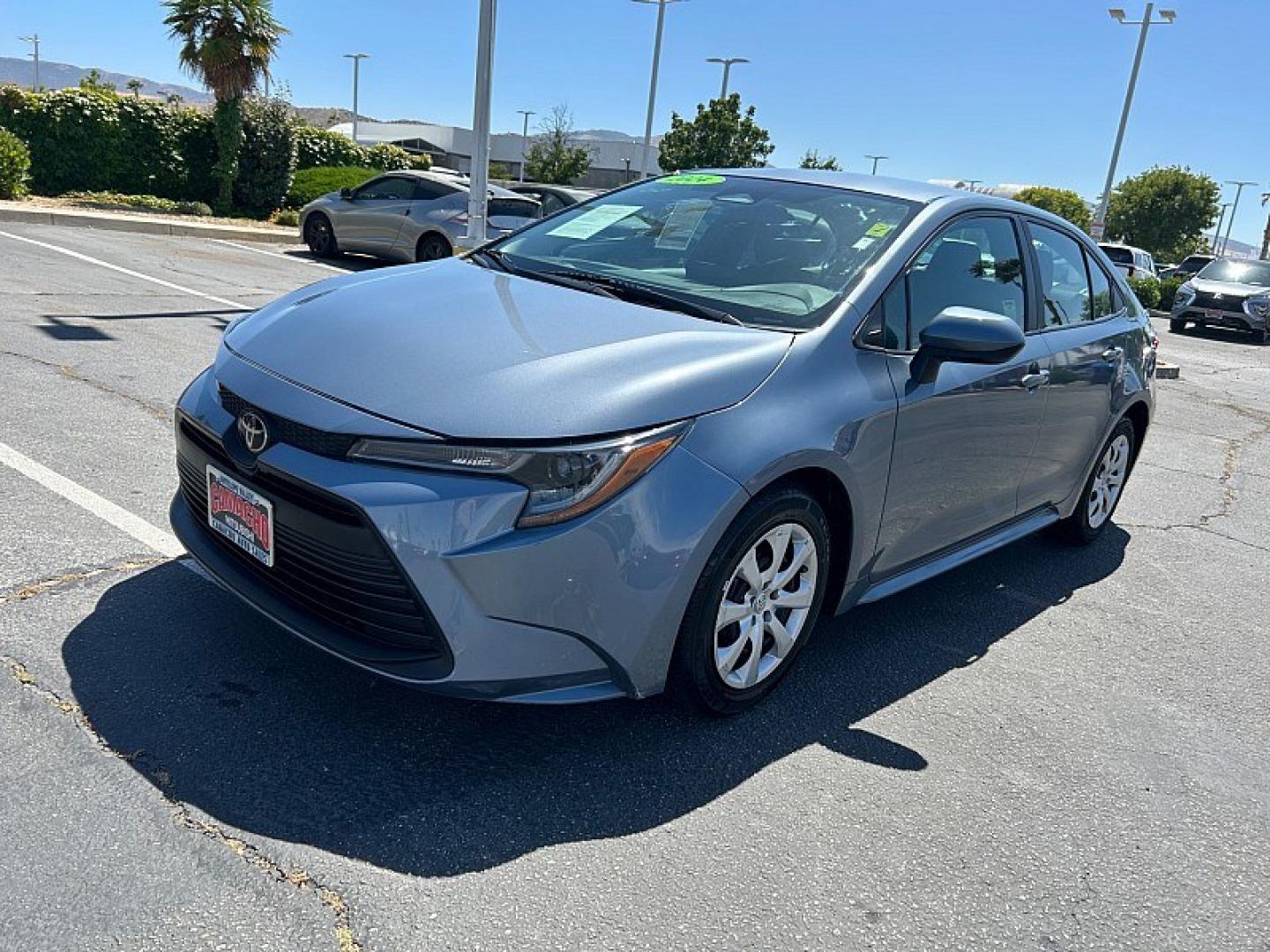2024 GRAY Toyota Corolla (5YFB4MDE5RP) with an 4-Cyl Hybrid 1.8 Liter engine, Automatic CVT transmission, located at 412 Auto Vista Drive, Palmdale, 93551, (661) 945-0620, 34.592636, -118.136681- Photo#6