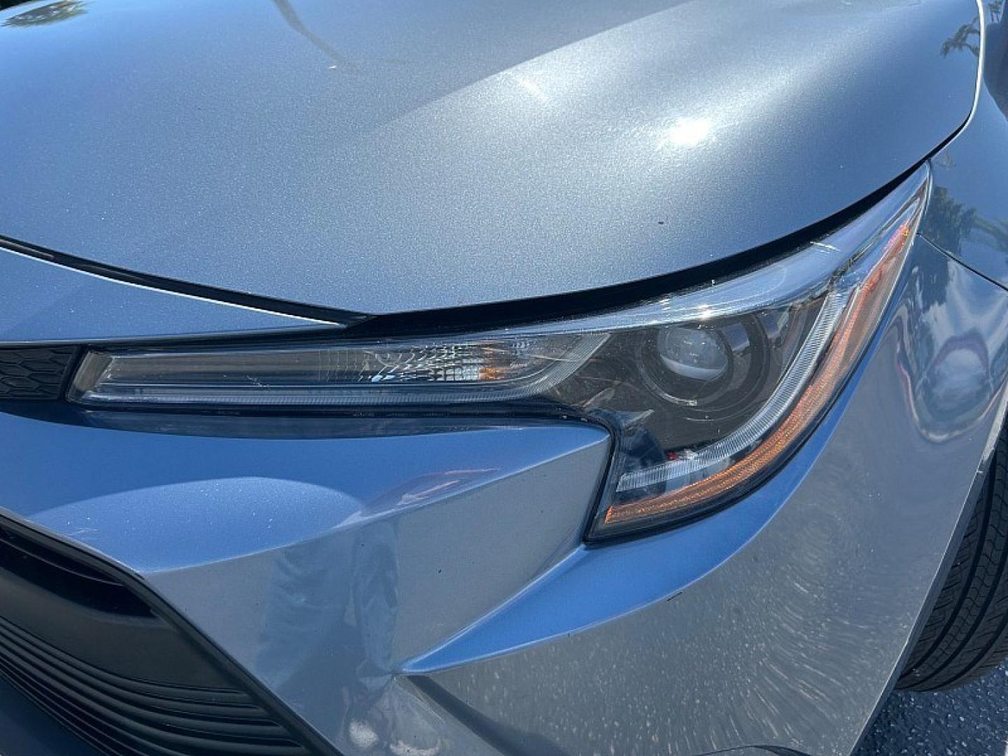 2024 GRAY Toyota Corolla (5YFB4MDE5RP) with an 4-Cyl Hybrid 1.8 Liter engine, Automatic CVT transmission, located at 412 Auto Vista Drive, Palmdale, 93551, (661) 945-0620, 34.592636, -118.136681- Photo#13