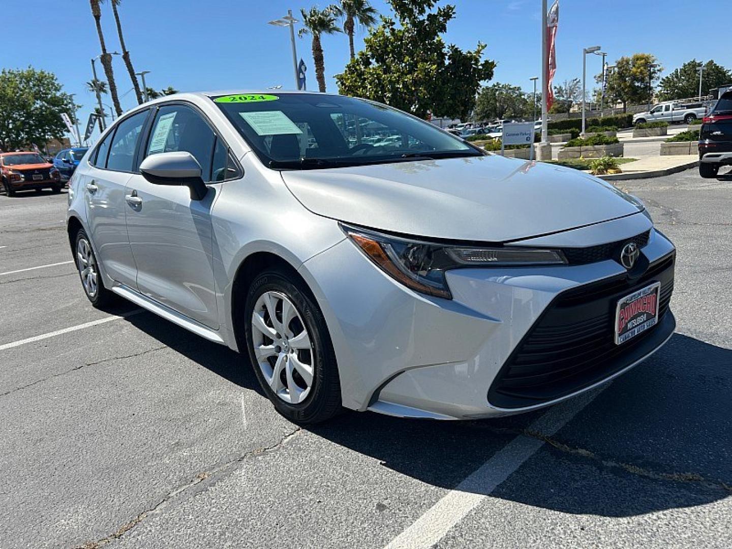 2024 SILVER Toyota Corolla (5YFB4MDE9RP) with an 4-Cyl 2.0 Liter engine, Automatic CVT transmission, located at 412 Auto Vista Drive, Palmdale, 93551, (661) 945-0620, 34.592636, -118.136681 - Photo#0