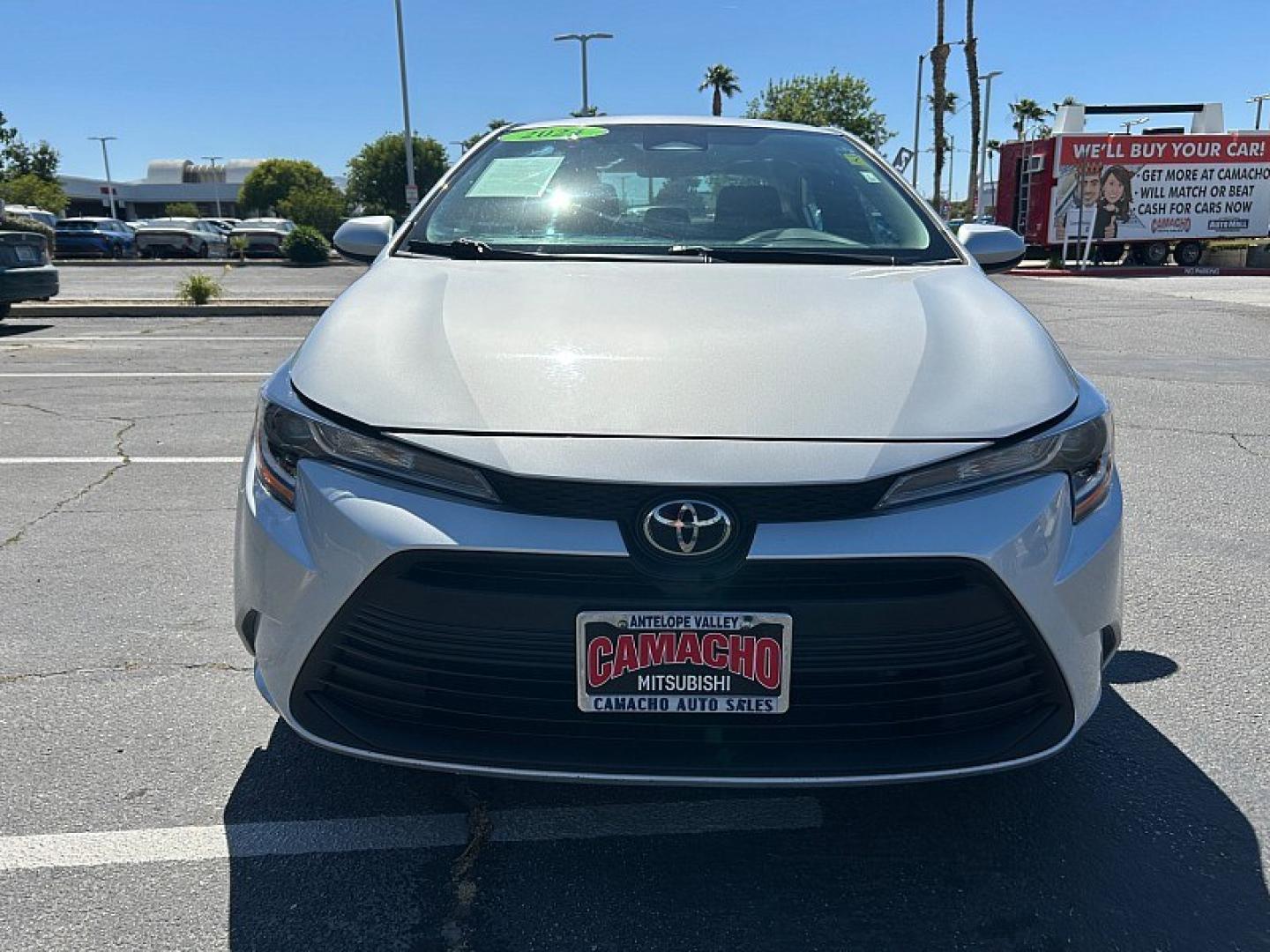 2024 SILVER Toyota Corolla (5YFB4MDE9RP) with an 4-Cyl 2.0 Liter engine, Automatic CVT transmission, located at 412 Auto Vista Drive, Palmdale, 93551, (661) 945-0620, 34.592636, -118.136681 - Photo#7