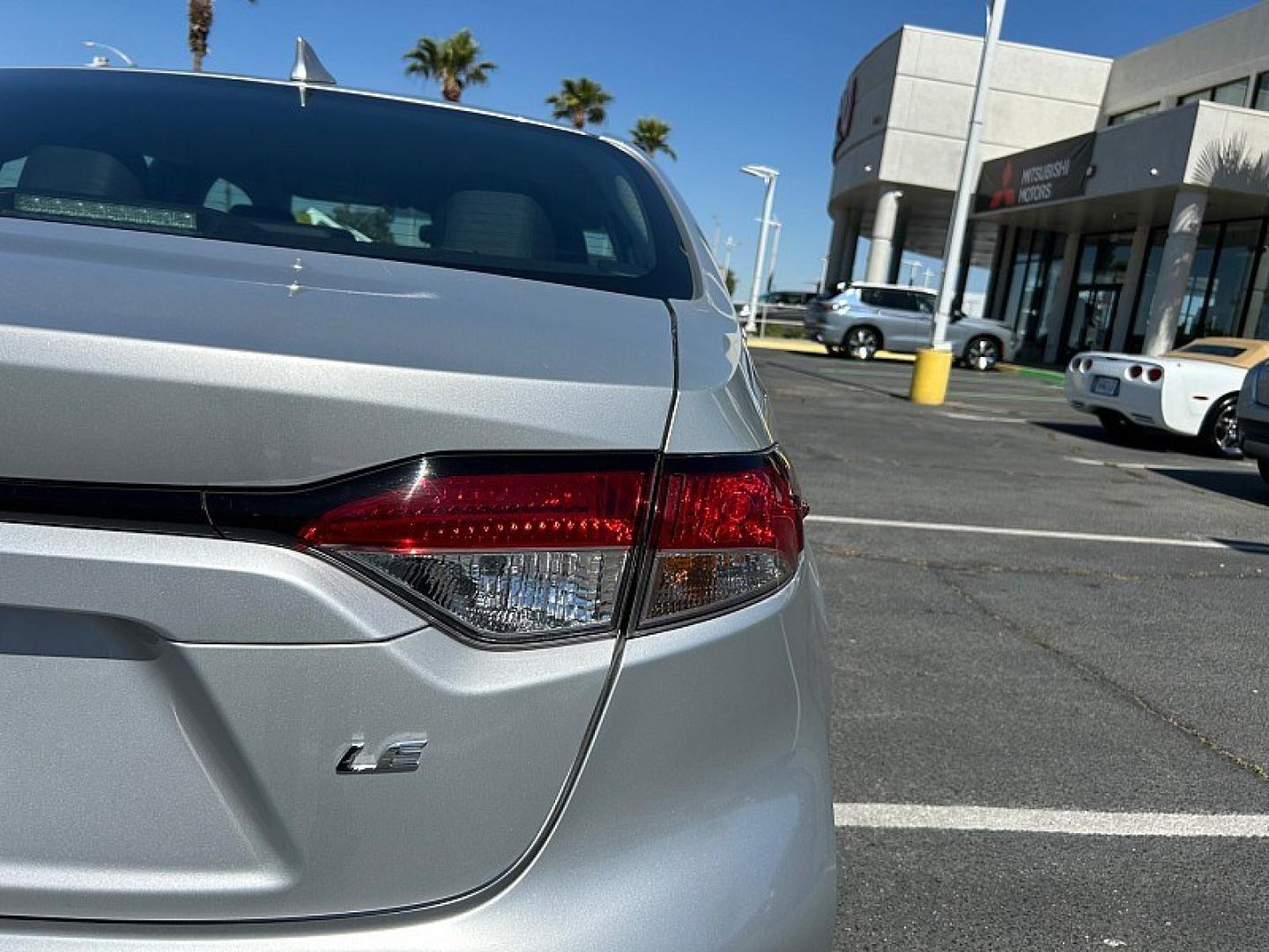 2024 SILVER Toyota Corolla (5YFB4MDE9RP) with an 4-Cyl 2.0 Liter engine, Automatic CVT transmission, located at 412 Auto Vista Drive, Palmdale, 93551, (661) 945-0620, 34.592636, -118.136681 - Photo#9